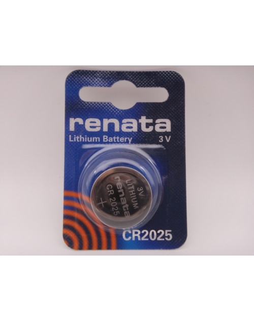 Renata CR2025 baterie litiu 3V blister 1